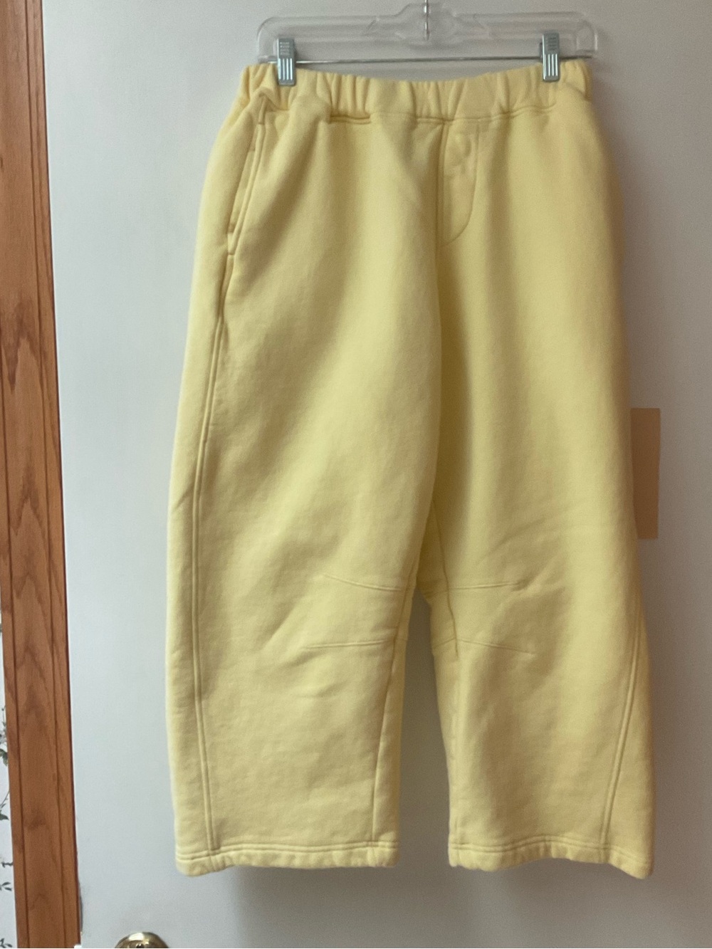 Barrel Leg Style Fleece Joggers